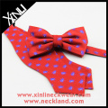 Bespoke Handmade Jacquard Custom Bug Mens Silk Self Tie Bow Ties